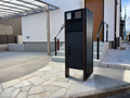 最新のLIXIL機能門柱を施工した綾瀬市の外構工事現場画像